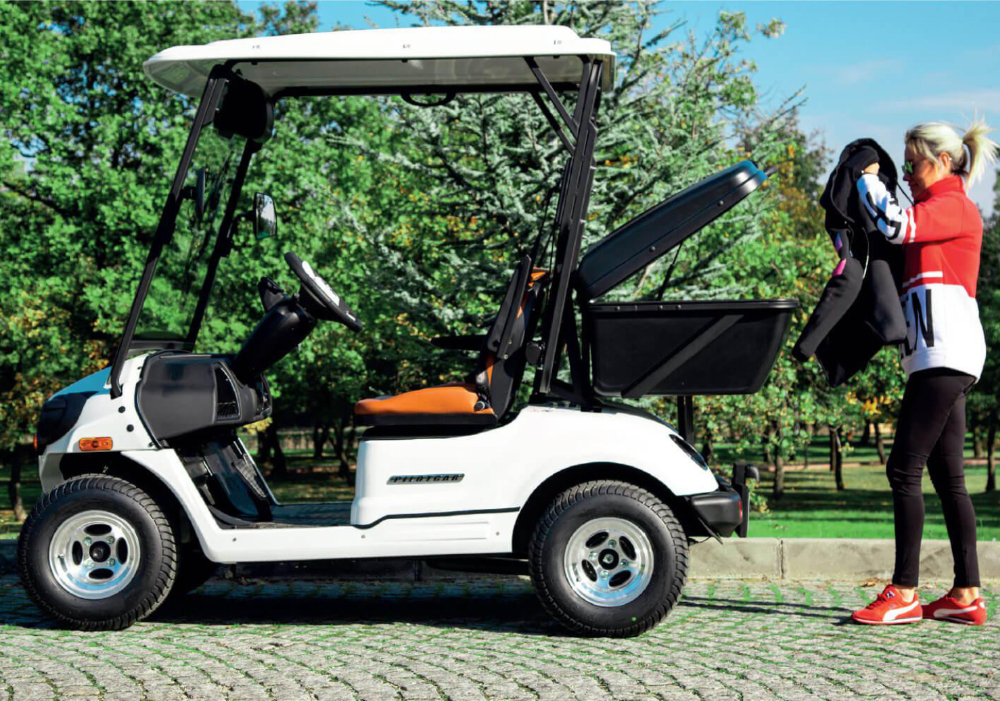 qadriciclo elettrico golf cart omologato per utilizzo su strada