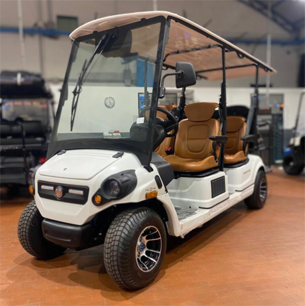 Golf cart - Navetta - Quadriciclo elettrico omologato per uso su strada con targa