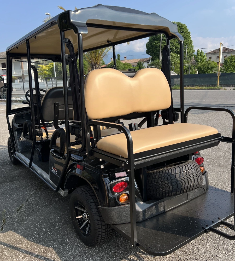 Golf cart a noleggio per campeggi resort darsene eventi concerti e fiere