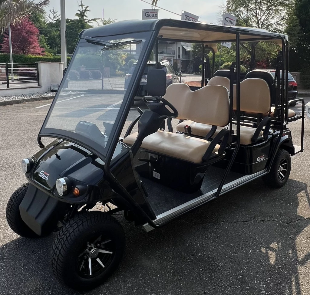 Golf cart a noleggio per campeggi resort darsene eventi concerti e fiere