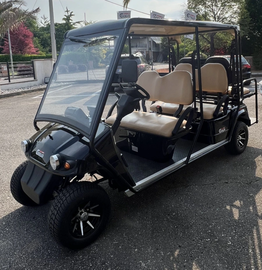 Golf cart a noleggio per campeggi resort darsene eventi concerti e fiere