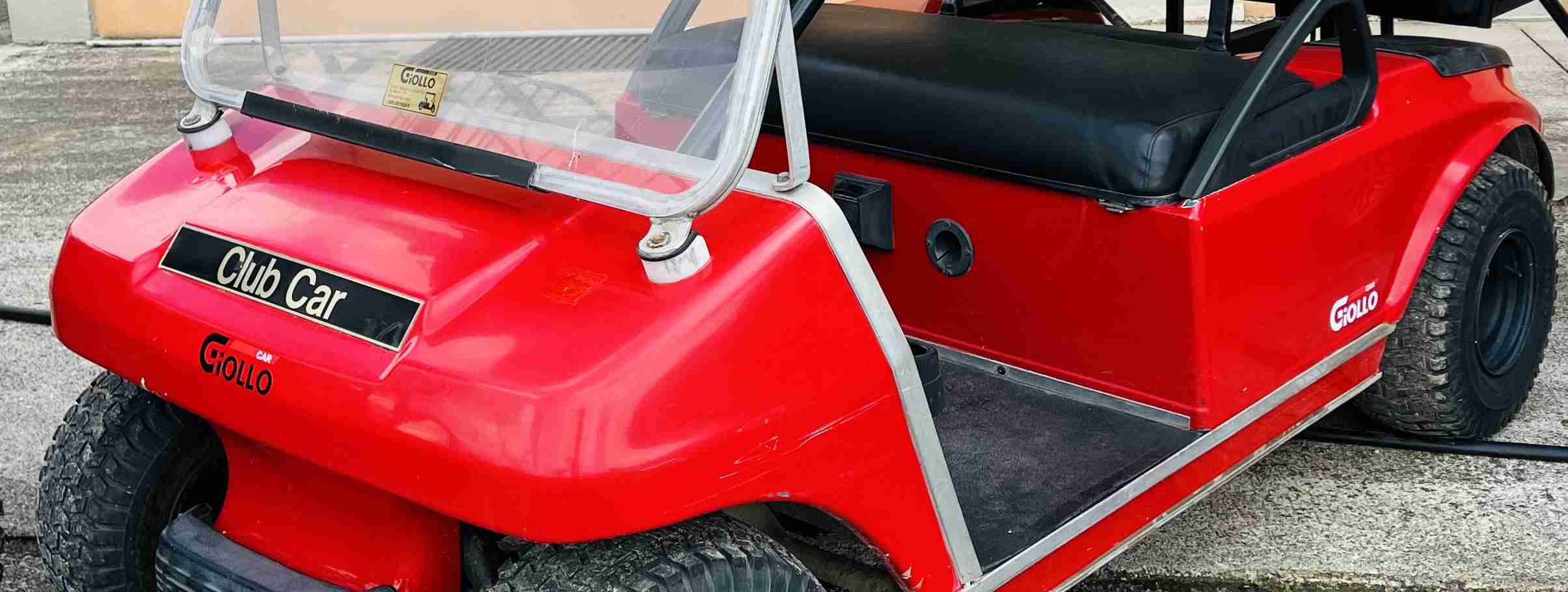 cover_rossa Noleggio Golf Cart in Veneto e tutto il nord Italia